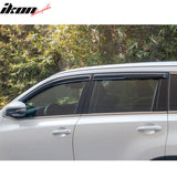 2014-2019 Toyota Highlander Acrylic 4PC Window Visors Tape On Guard