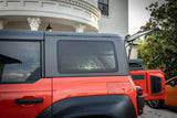 Stealth Clear Hardtop Side Window Overlays - 2021+ Bronco 4 Door