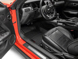 Speedform 2-Hole Cutout License Plate Frame; Black Powder-Coated Stainless (Universal; Some Adaptation May Be Required)