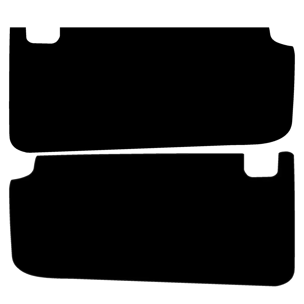 Freedom Series Sun Visor Overlays - 2018+ Wrangler JL / Gladiator JT
