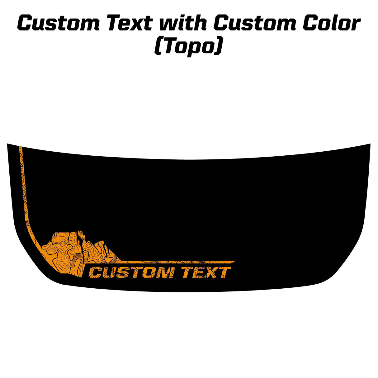 Badlands South Dakota Stealth Hood Overlay (Printed Series) - 2021+ Bronco