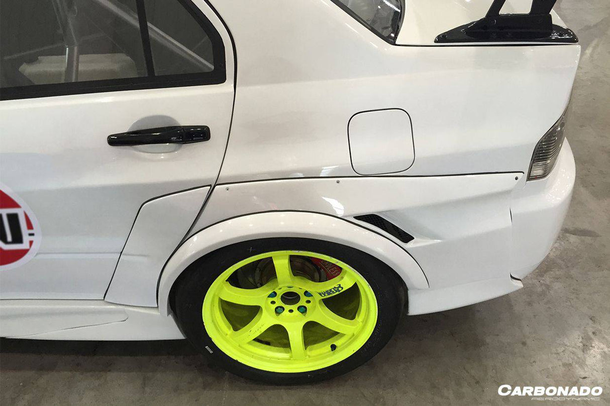 2003-2006 Mitsubishi Evo 7 8 9 VTX Style Rear Wide Fender Quarter Panel