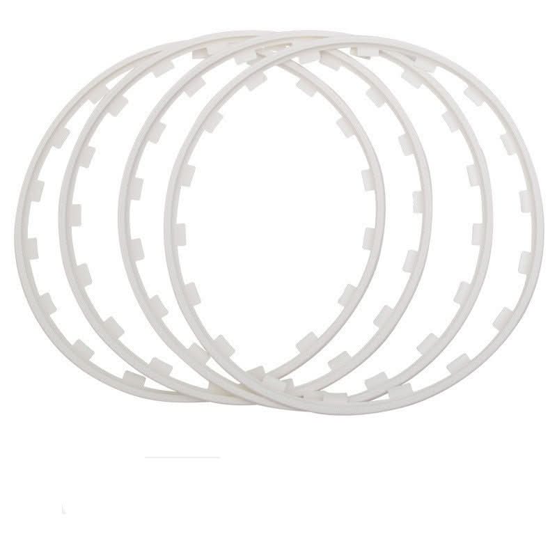 DuPont Nylon Wheel Rim Protectors for Tesla | 4-Piece Set | 5 Colors | Curb Rash Guard | Impact Resistant