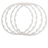 DuPont Nylon Wheel Rim Protectors for Tesla | 4-Piece Set | 5 Colors | Curb Rash Guard | Impact Resistant