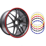 DuPont Nylon Wheel Rim Protectors for Tesla | 4-Piece Set | 5 Colors | Curb Rash Guard | Impact Resistant