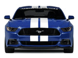 Speedform Modern Billet Hood Pin Appearance Kit; Chrome (15-23 Mustang)