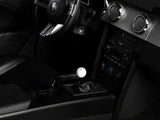 SpeedForm Modern Billet Retro Style 5-Speed Shift Knob; White (05-10 Mustang GT, V6)