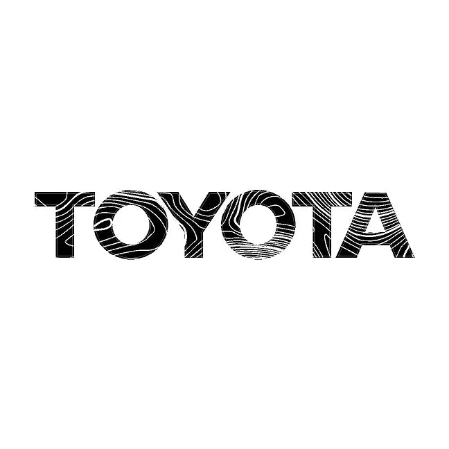 TOYOTA Topographic Rear Liftgate Emblem Inlays - 2025+ 4Runner