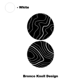 Topo Cup Holder Inserts (Printed Series + Acrylic) - 2021+ Bronco