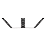 Topo Rear Door Net Trim Overlay Kit (Printed Series) - 2021+ Bronco