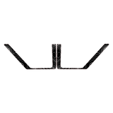 Topo Front Door Net Trim Overlay Kit (Printed Series) - 2021+ Bronco