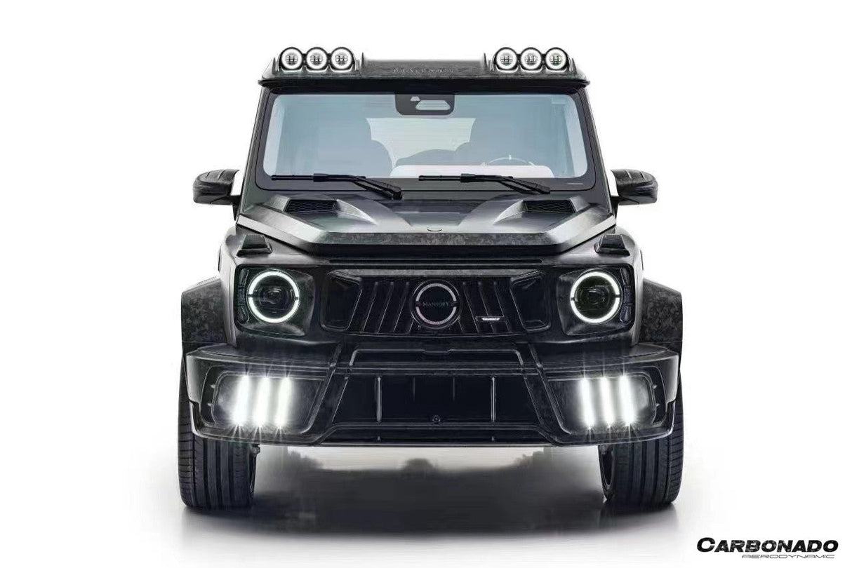 2019-UP Mercedes Benz G Class W464 | W465 G-Wagon MSY Style Autoclave Carbon Fiber Full Body Kit | (Fits G500, G550, G580, G63 AMG)