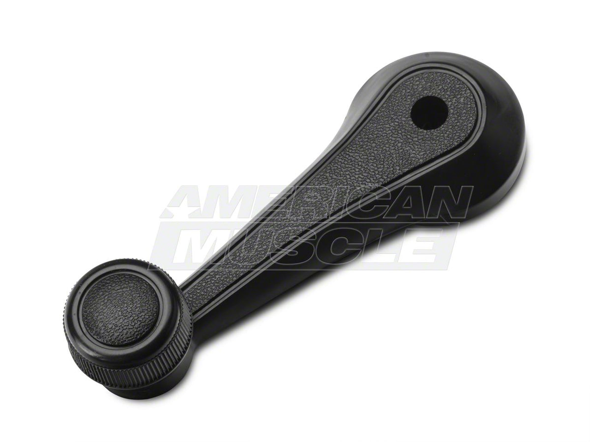 OPR Window Crank Handle; Black (79-86 Mustang)