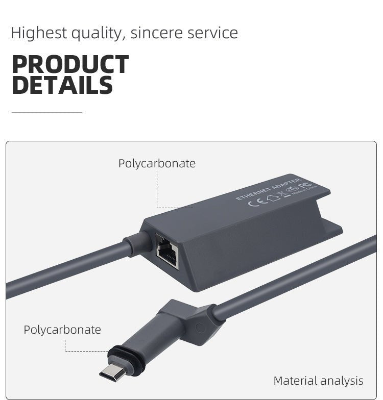 Wired Connection to RJ45 for Starlink Gen 2 Ethernet Adapter