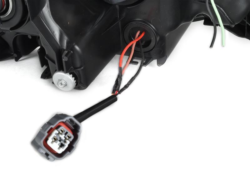 2016+ Toyota Tacoma Headlight Wire Adapter Harness w/ LED DRL - 2 Pieces