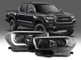 2016+ Toyota Tacoma Headlight Wire Adapter Harness w/ LED DRL - 2 Pieces