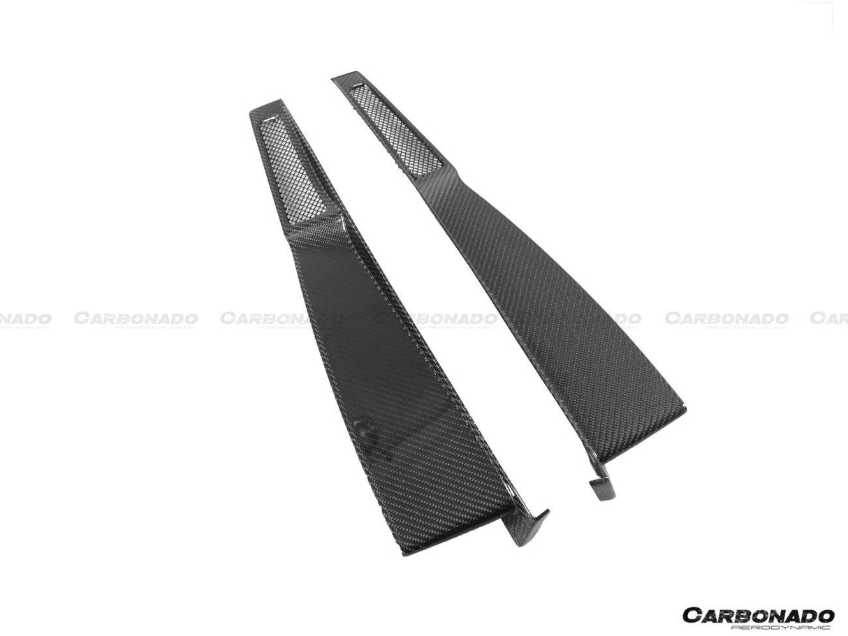 2017-2022 McLaren 720S Coupe Only Carbon Fiber Engine Hood Side Air Intake Vents 6pcs （Dont Fit Spyder）