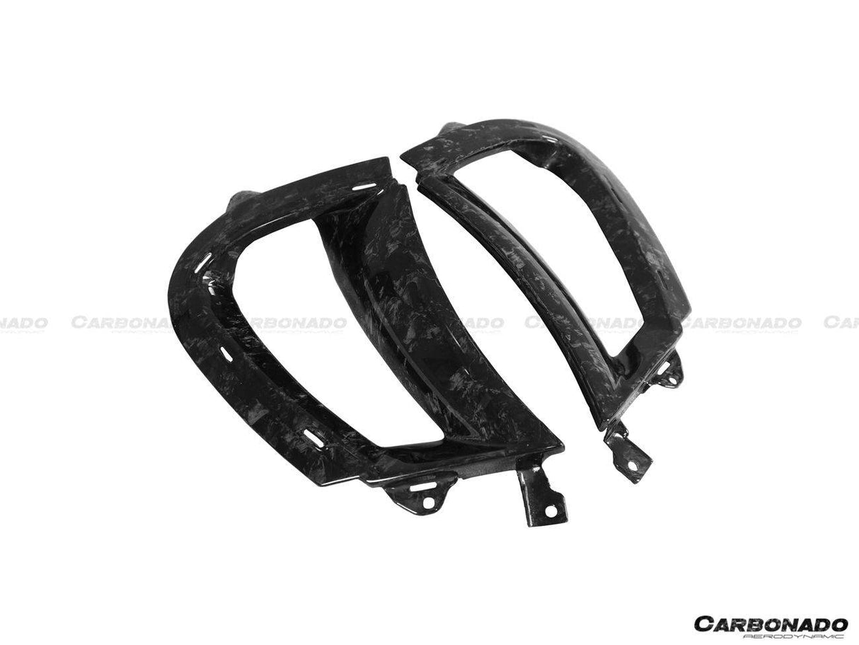 2017-2022 McLaren 720S Carbon Fiber Front Bumper Side Air Vents Replacement