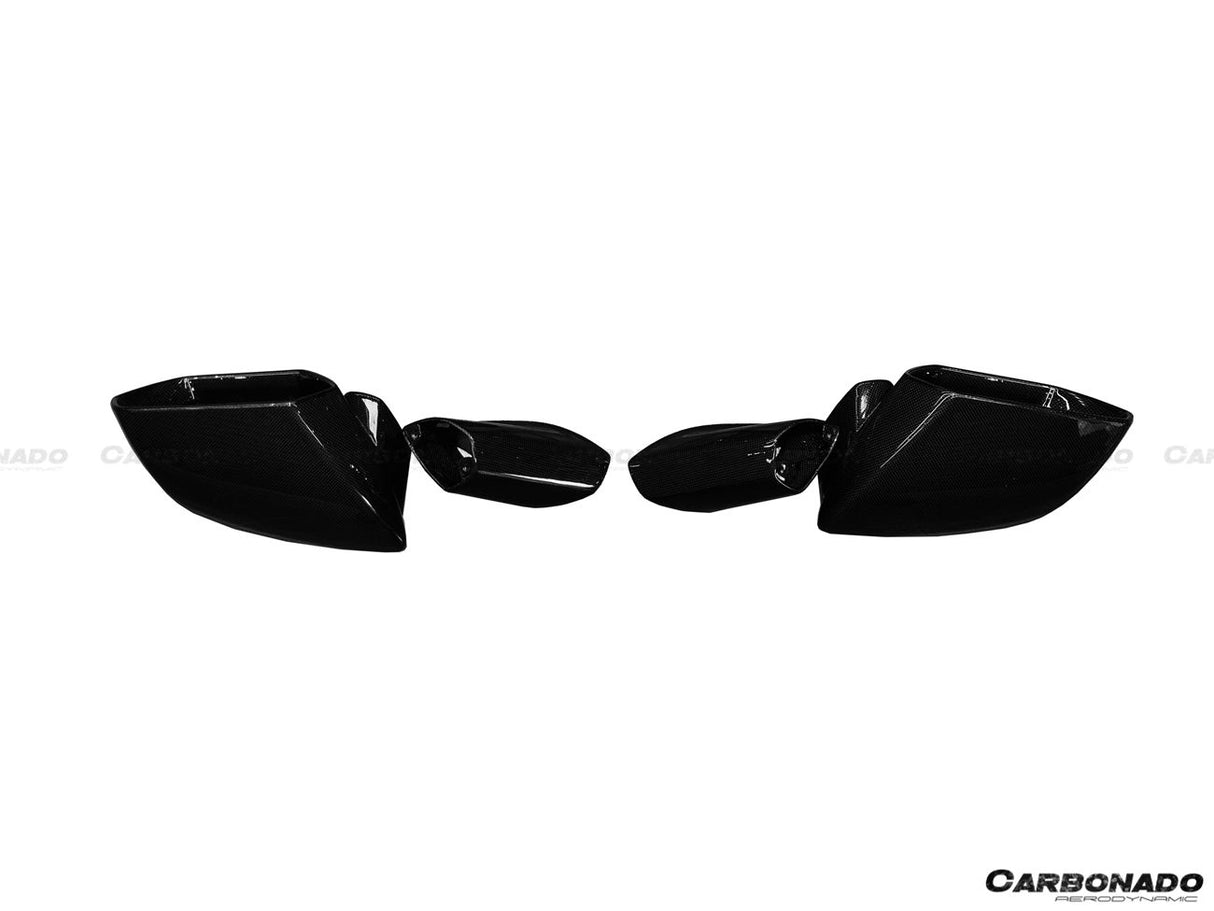 2015-2025 Lamborghini Huracan Autoclave Carbon Fiber Mirror Housing Replacement | LP610, LP580, EVO, STO, Tecnica, Performante