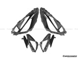 2017-2022 McLaren 720S OEM Style Dry Carbon Fiber Headlight Inserts Tim Replacement