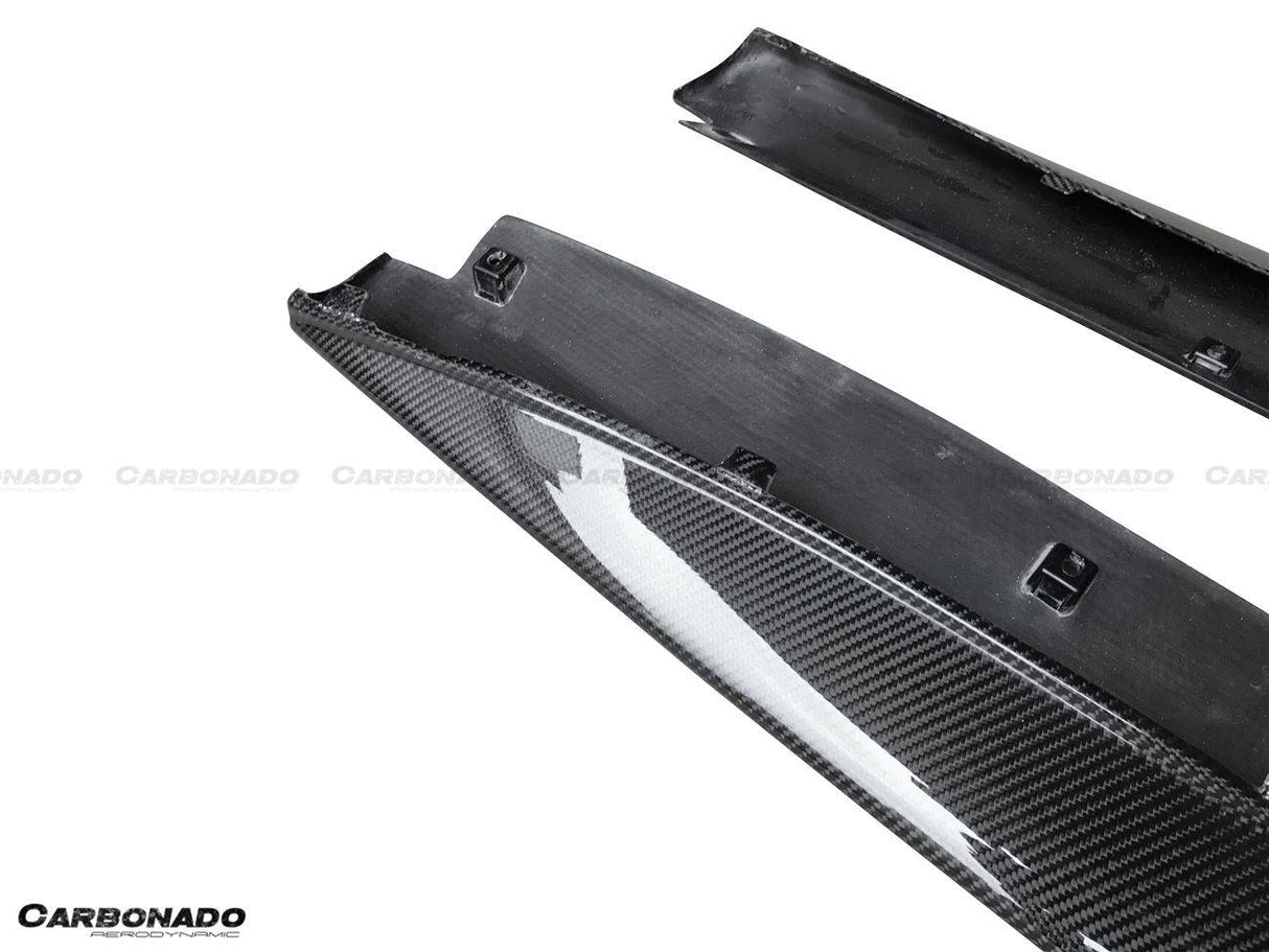 2015-2020 McLaren 540C 570S 570GT OEM Style Carbon Fiber Side Skirts