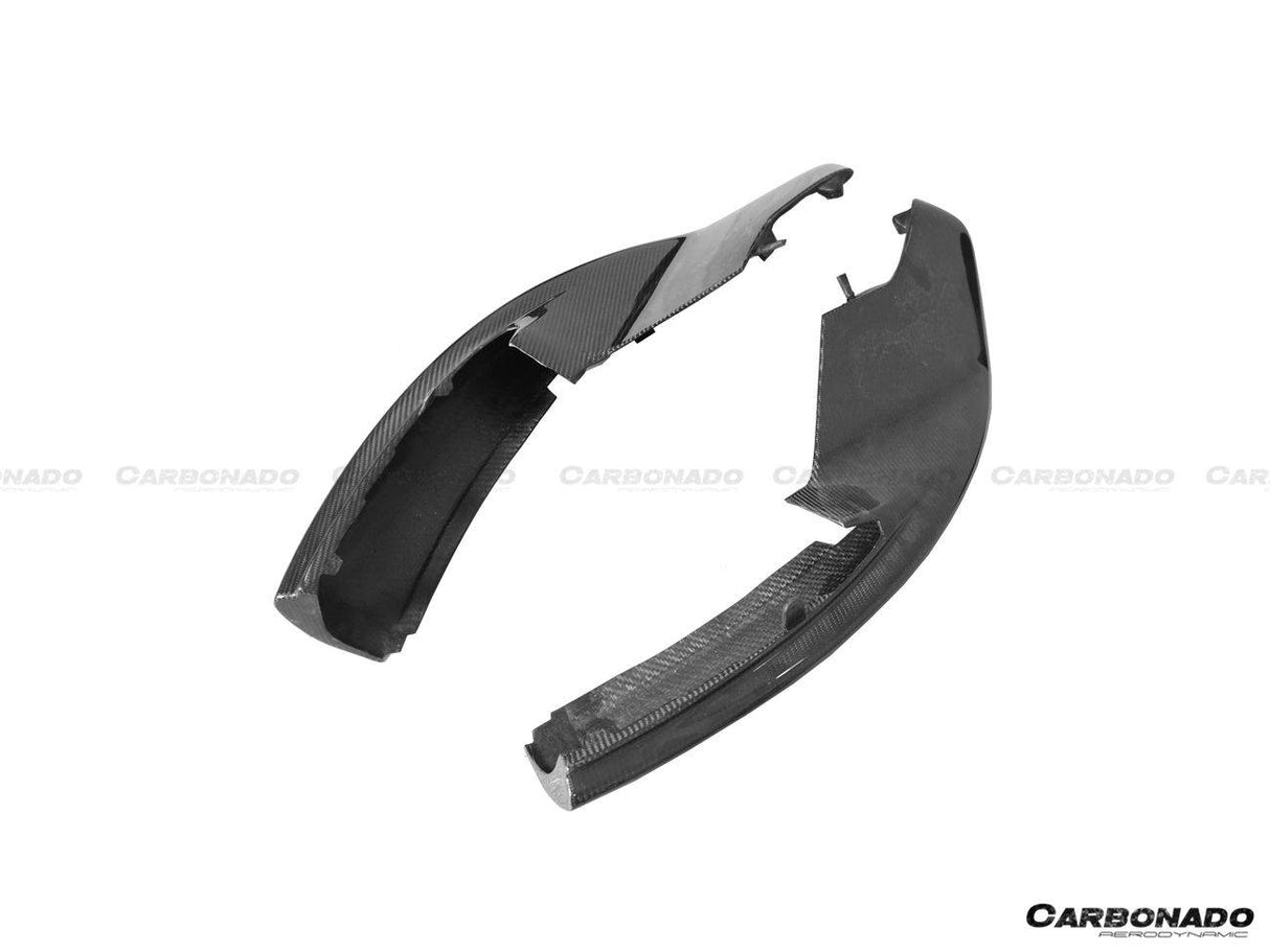 2015-2020 McLaren 540C 570S 570GT OEM Style Carbon Fiber Front Lip Side Splitter