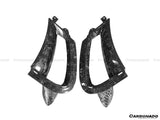 2017-2022 McLaren 720S Carbon Fiber Front Bumper Side Air Vents Replacement