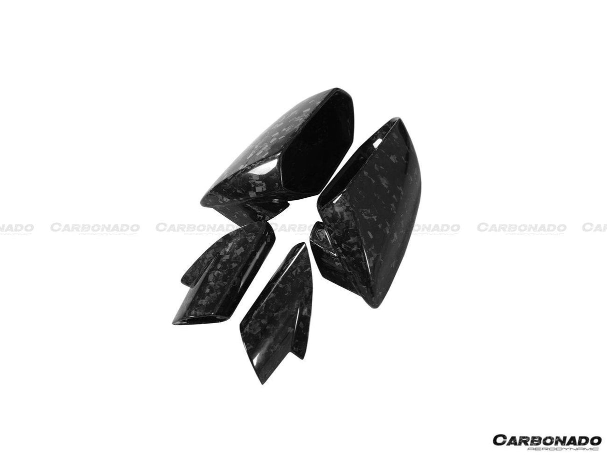 2015-2025 Lamborghini Huracan Autoclave Carbon Fiber Mirror Housing Replacement | LP610, LP580, EVO, STO, Tecnica, Performante