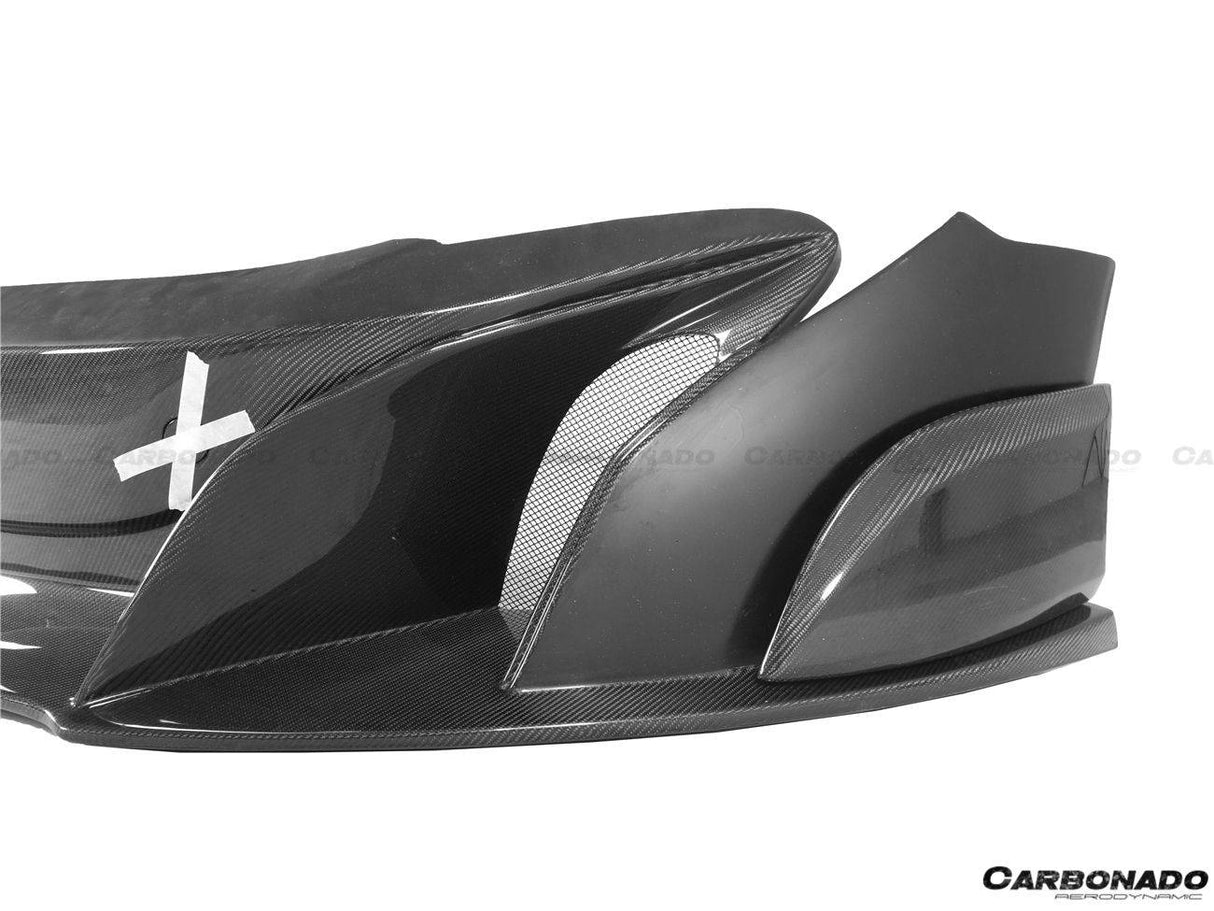 2011-2014 McLaren MP4 12C 675LT Style Part Carbon Fiber Front Bumper And Fender