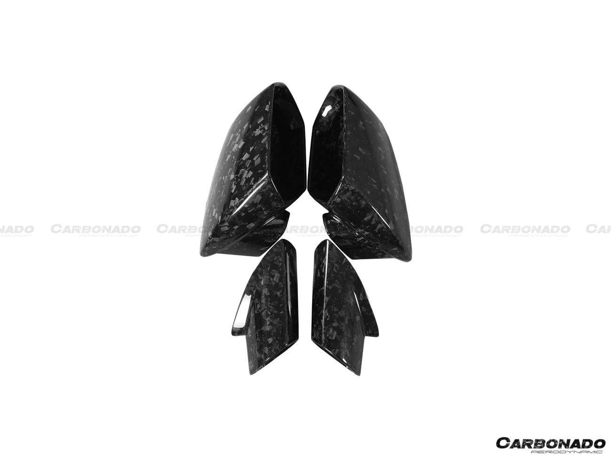 2015-2025 Lamborghini Huracan Autoclave Carbon Fiber Mirror Housing Replacement | LP610, LP580, EVO, STO, Tecnica, Performante