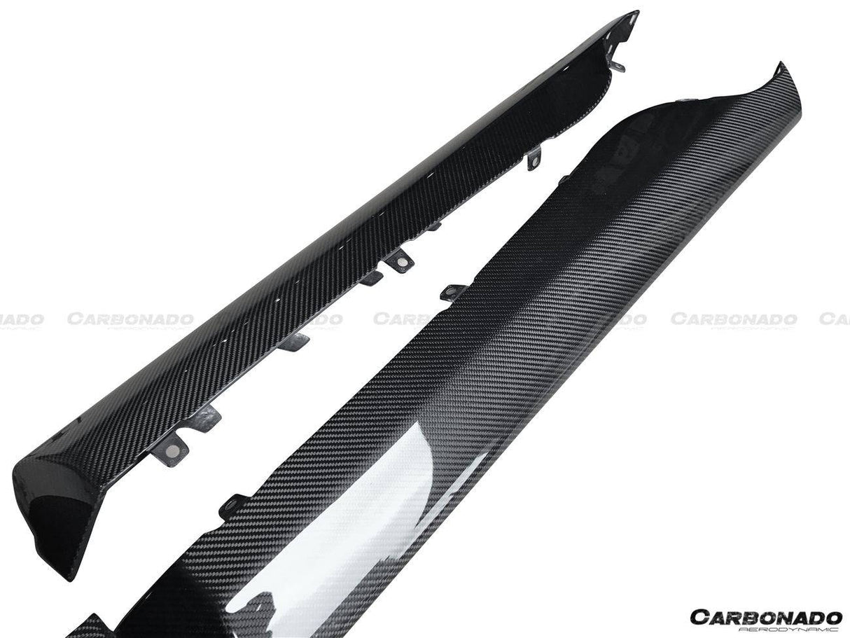 2015-2020 McLaren 540C 570S 570GT OEM Style Carbon Fiber Side Skirts