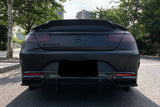 2014-2021 Mercedes Benz C217 S class S63  S65 AMG Coupe OE Style Carbon Fiber Rear Lip
