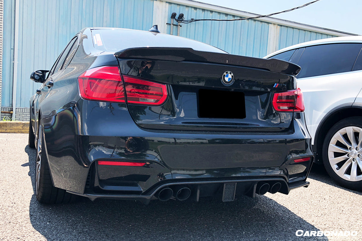 2014-2020 BMW M3 F80 M4 F82 KNF Style Rear Diffuser