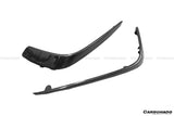 2015-2021 Mercedes Benz W205 C63  S AMG Sedan  Coupe Carbon Fiber Front Bumper Canards