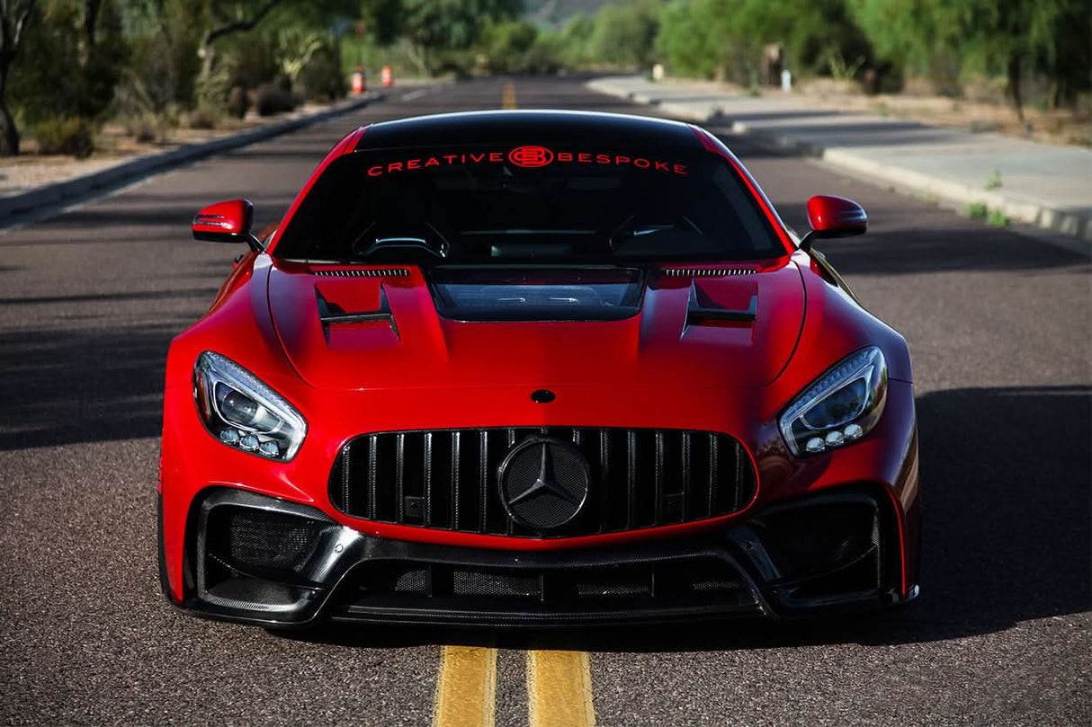2015-2016 Mercedes Benz AMG GT | GTS Partial Carbon Fiber Full Body Kit - iMP Design by DarwinPRO