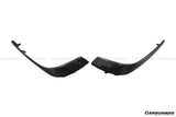 2015-2021 Mercedes Benz W205 C63  S AMG Sedan  Coupe Carbon Fiber Front Bumper Canards