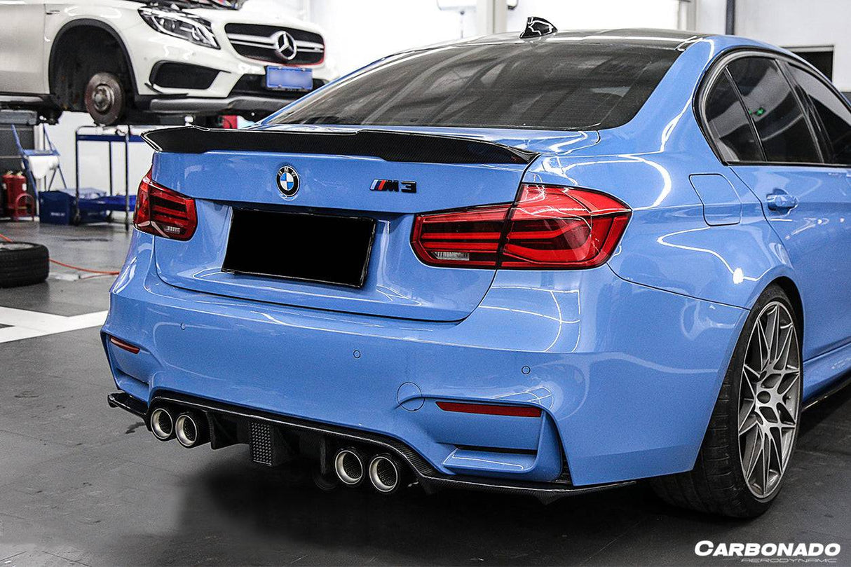 2014-2020 BMW M3 F80 M4 F82 KNF Style Rear Diffuser