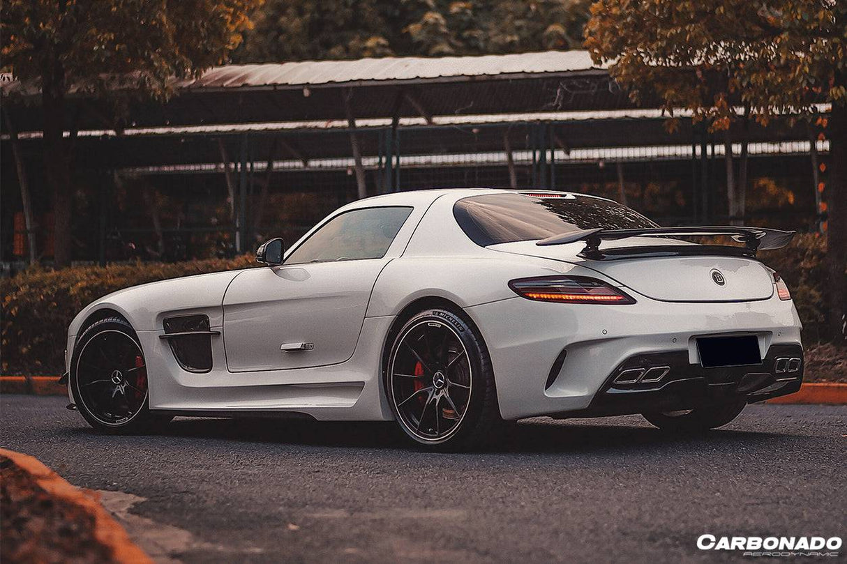 2010-2015 Mercedes Benz W197 SLS AMG BKSS Style Carbon Fiber Trunk Spoiler