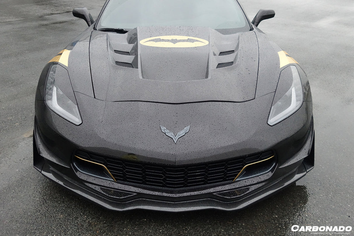 2013-2019 Corvette C7 Z51 Z06 Grandsport Carbon Fiber Front Lip