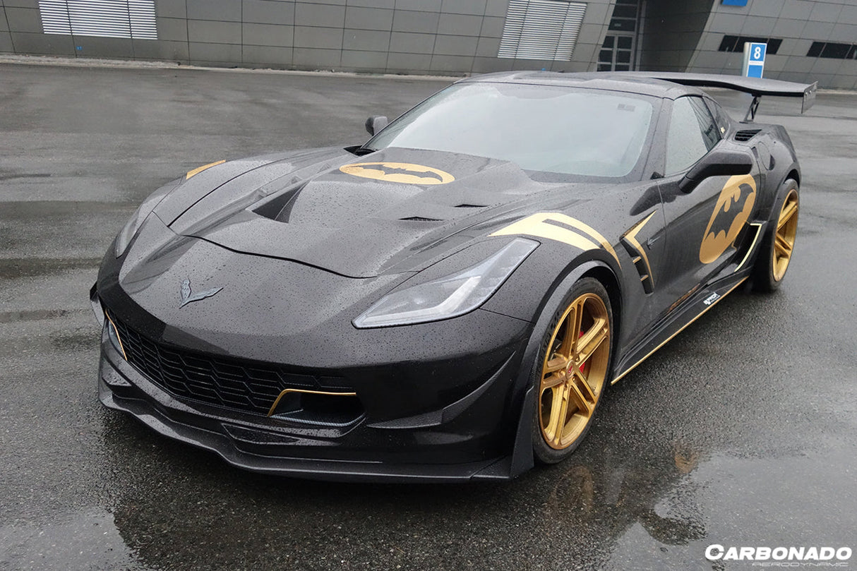 2013-2019 Corvette C7 Z51 Z06 Grandsport Carbon Fiber Front Lip