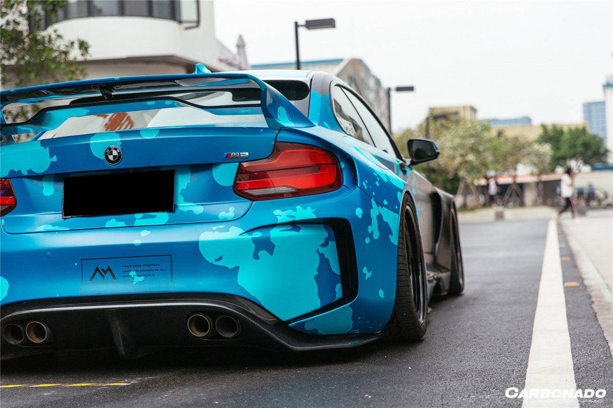 2016-2020 BMW M2 F87 VR Style Partial Carbon Fiber Wide Full Body kit