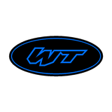 "WT" Rear Oval Emblem Overlays (Printed Series) - 2021-2023 Bronco Wildtrak