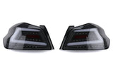NTXGLOW BLACK LED tail lights (2015 - 2021 Subaru WRX)