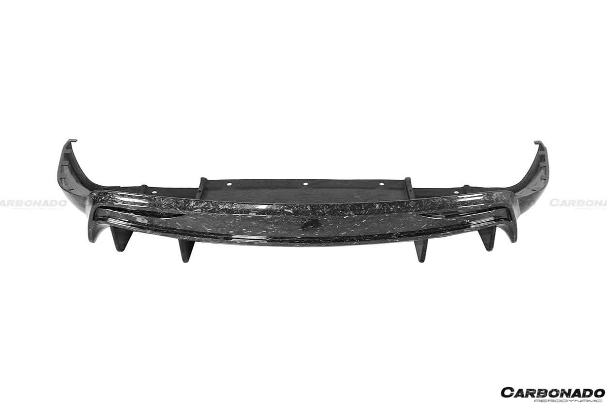 2019-2021 Tesla Model X SUV RZS Style Carbon Fiber Rear Diffuser