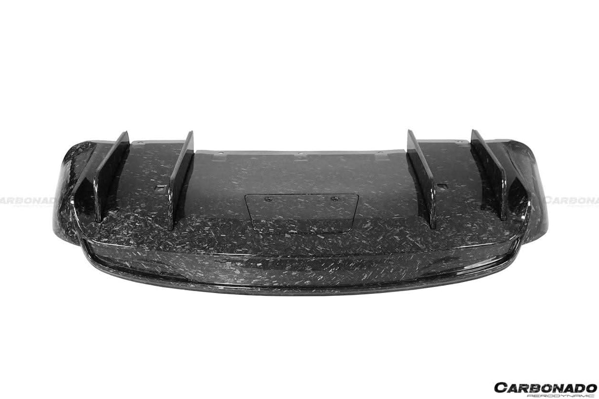 2019-2021 Tesla Model X SUV RZS Style Carbon Fiber Rear Diffuser