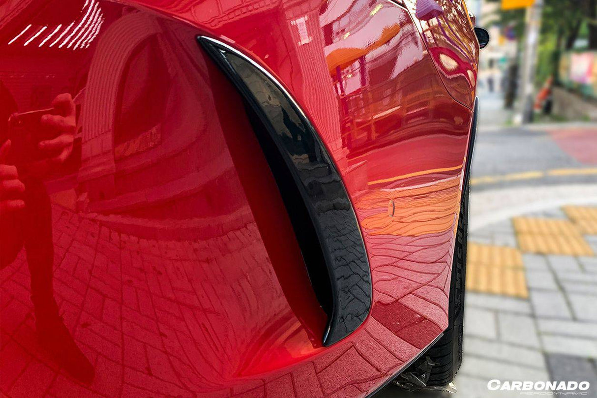2019-2023 Mercedes Benz AMG GT63  S 4Door Coupe X290 OEM Style Carbon Fiber Rear Canards