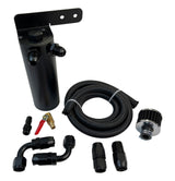 Universal Oil Catch Can XL 2Port -10AN + Mounting Bracket Kit + Filter 7.50z