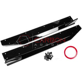 2024+ Mustang S650 Side Skirt Extensions with Winglets | ABS
