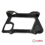 C8 Corvette Convertible (HTC) Carbon Fiber Engine Bay Cover w/ Glass Window | Direct Replacement (2020–2026)