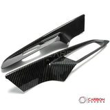 C8 Corvette Real Carbon Fiber Window Switch Trim Covers | Interior Overlay (2020–2026)